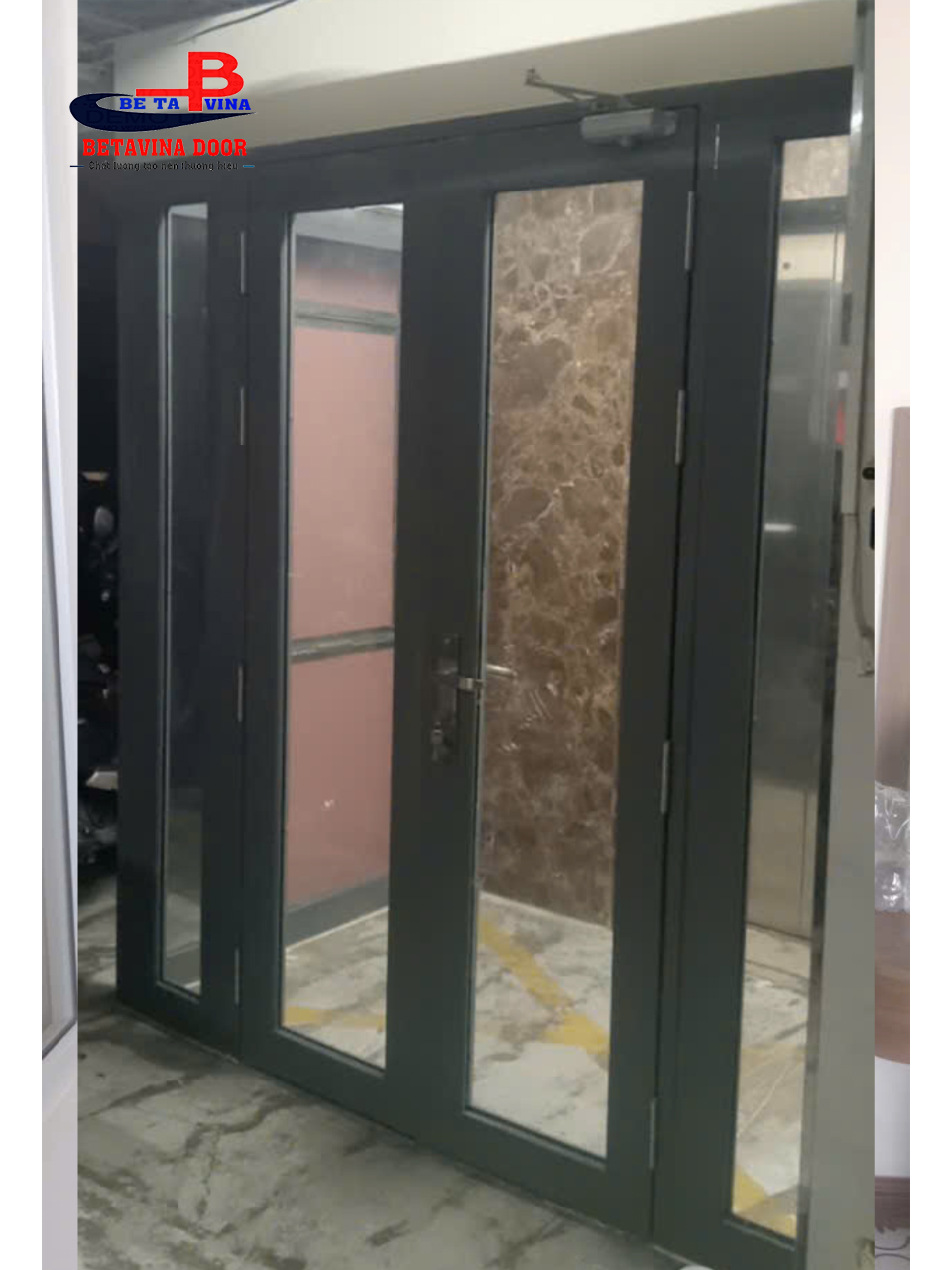 Cửa kính chống cháy MS003